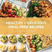 Healthy meal prep recipes.