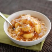 A picture of Caramelized Banana and Fig Oatmeal