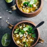 Mushroom Poblano Posole Verde