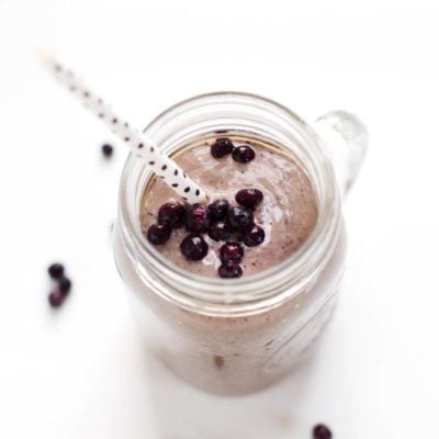 A picture of Honey and Wild Blueberry Smoothie